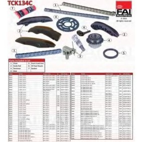 Achetez des Kit de chaîne de distribution FAI AutoParts TCK134C à prix pour 417,07 €