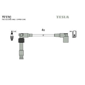 Compre Jogo de cabos de ignição da TESLA T777C a um preço baixo por 59,85 €