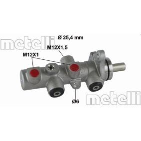 Comprar Cilindro principal de freno de METELLI 05-0791 a bajo precio de 78,89 €