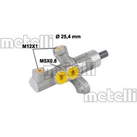 Compre Cilindro principal de freno de METELLI online para ZAFIRA TOURER C (P12) a precios moderados
