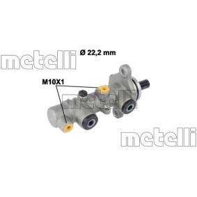 Comprar Cilindro principal de freno de METELLI 05-0823 a bajo precio de 60,95 €