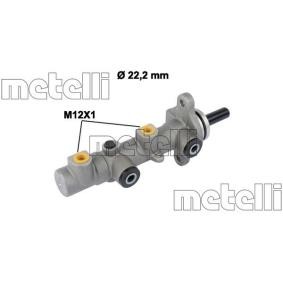 Comprar Cilindro principal de freno de METELLI 05-0825 a bajo precio de 100,95 €