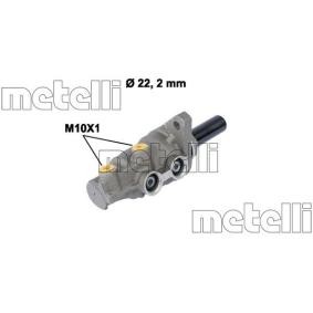 Compre Cilindro principal de freno de METELLI online para IS II (GSE2_, ALE2_, USE2_) a precios moderados