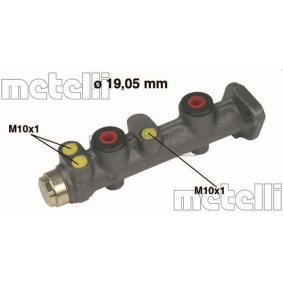 Acquista Cilindro maestro del freno da METELLI 05-0024 a buon mercato per soli 40,65 €