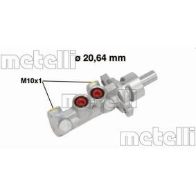 Achetez des Maître-cylindre de frein METELLI 05-0709 à prix pour 48,62 €