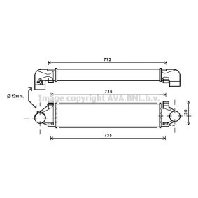 Comprar Intercooler de AVA COOLING SYSTEMS VO4173 a bajo precio de 212,04 €