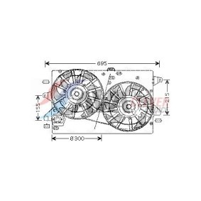 Köp Kondensor, klimatanläggning av AVA COOLING SYSTEMS CN5283D till det låga priset 1481,85 kr