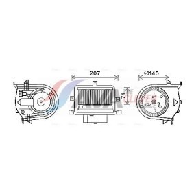 Achetez des Radiateur du moteur AVA COOLING SYSTEMS TO2676 à prix pour 315,54 €