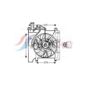 Achetez des Radiateur du moteur AVA COOLING SYSTEMS TO2691 à prix pour 173,25 €