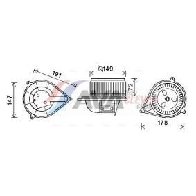 Osta Lämmityslaitteen kenno AVA COOLING SYSTEMS:llä CR6137 edullisesti hintaan 58,58 €