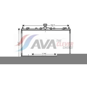 Kjøp AC-kompressor av AVA COOLING SYSTEMS FDK586 til den lave prisen 10456,21 NOK