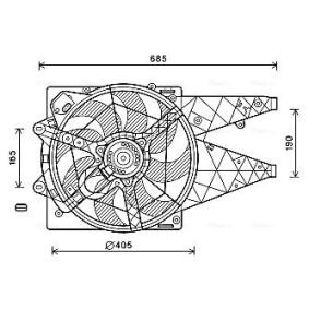 Kühlerlüfter FT7597 von AVA COOLING SYSTEMS günstig für 169,43 € online kaufen