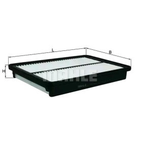 Köp Luftfilter av MAHLE ORIGINAL LX 3760 till det låga priset 188,77 kr