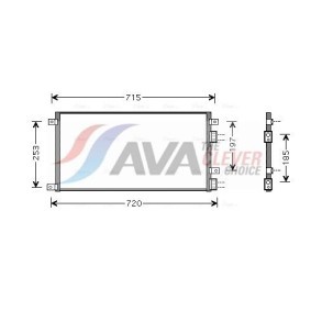 Köp Intercooler av AVA COOLING SYSTEMS HD4301 till det låga priset 8786,57 kr