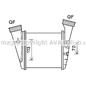 Acquista Intercooler da AVA COOLING SYSTEMS VW4372 a buon mercato per soli 128,02 €