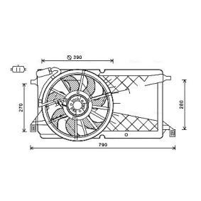Kühlerlüfter FD7566 von AVA COOLING SYSTEMS günstig für 99,25 € online kaufen