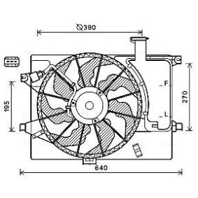 Kühlerlüfter HY7567 von AVA COOLING SYSTEMS günstig für 181,17 € online kaufen