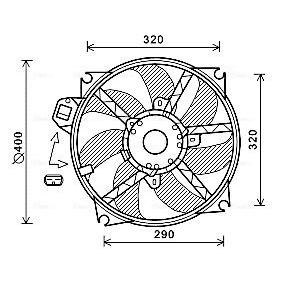 Kühlerlüfter RT7563 von AVA COOLING SYSTEMS günstig für 98,28 € online kaufen