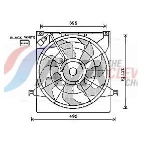 Ölkühler, Automatikgetriebe für HYUNDAI von AVA COOLING SYSTEMS