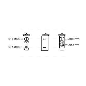 Expansionsventil, Klimaanlage von AVA COOLING SYSTEMS HD1291