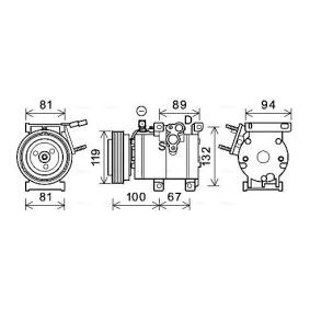 Acquista Compressore aria condizionata da AVA COOLING SYSTEMS HYK341 a buon mercato per soli 475,50 €