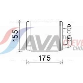 Achetez des Radiateur du moteur AVA COOLING SYSTEMS HY2436 à prix pour 222,84 €
