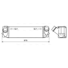 Kjøp Intercooler av AVA COOLING SYSTEMS BW4457 til den lave prisen 3799,37 NOK