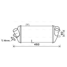 Comprar Intercooler de AVA COOLING SYSTEMS HY4389 a bajo precio de 327,22 €