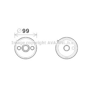 Ölkühler, Automatikgetriebe VW3358 von AVA COOLING SYSTEMS günstig für 55,78 € online kaufen