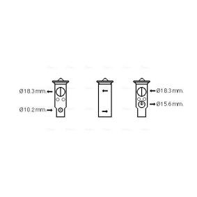 Acquista Valvola espansione climatizzatore da AVA COOLING SYSTEMS TO1703 a buon mercato per soli 42,51 €