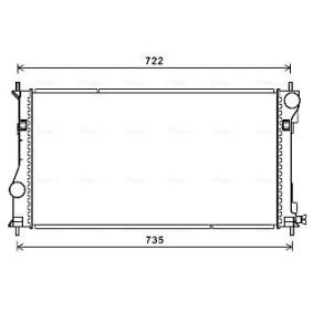 Acquista Radiatore motore da AVA COOLING SYSTEMS TO2688 a buon mercato per soli 194,69 €