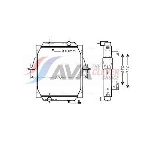 Köp Kylare av AVA COOLING SYSTEMS PE2382 till det låga priset 4980,31 kr