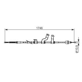 Handbremsseil 1 987 482 572
