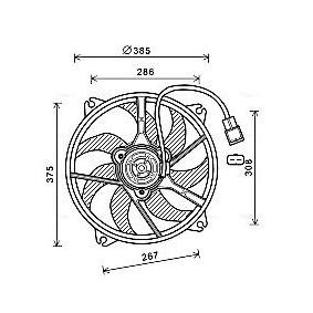 Kühlerlüfter PE7556 von AVA COOLING SYSTEMS günstig für 59,33 € online kaufen
