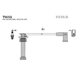 Compre Jogo de cabos de ignição da TESLA T965G a um preço baixo por 32,22 €