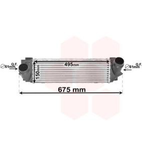 Achetez des Intercooler VAN WEZEL 06004494 à prix pour 169,50 €