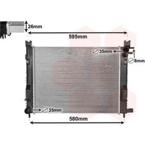 Achetez des Radiateur du moteur VAN WEZEL 15002008 à prix pour 121,69 €