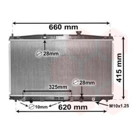 Achetez des Radiateur du moteur VAN WEZEL 25002288 à prix pour 218,65 €