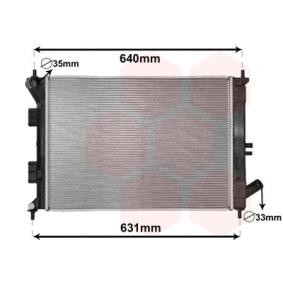 Achetez des Radiateur du moteur VAN WEZEL 82002335 à prix pour 182,89 €