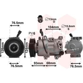 Acquista Compressore aria condizionata da VAN WEZEL 8300K242 a buon mercato per soli 394,87 €