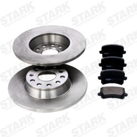 Comprar Kit de discos de freno y pastillas de STARK SKBK-1090045 a bajo precio de 83,37 €