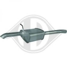 Endschalldämpfer des Herstellers DIEDERICHS - Originalware Artikelnummer: 1141513
