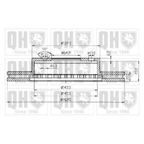Comprar Disco de freno de QUINTON HAZELL BDC3573 a bajo precio de 64,96 €