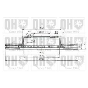 Comprar Disco de freno de QUINTON HAZELL BDC3575 a bajo precio de 17,32 €