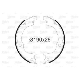 Comprar Zapata de freno de mano de VALEO 564163 a bajo precio de 44,03 €