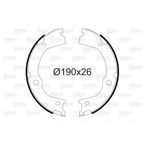 Comprar Zapata de freno de mano de VALEO 564174 a bajo precio de 40,90 €