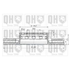 Comprar Disco de freno de QUINTON HAZELL BDC4788 a bajo precio de 79,14 €