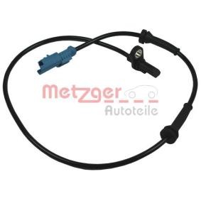 Achetez des Capteur ABS METZGER 0900780 à prix pour 49,54 €