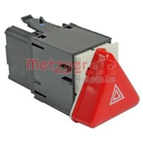 Warnblinkschalter von METZGER für Jetta Mk5 (1K) günstig online kaufen