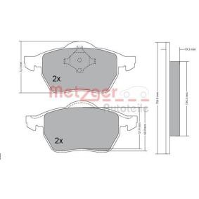 Bremsbeläge 1170114 für Octavia IV Limousine (NX3) für 25,82 CHF